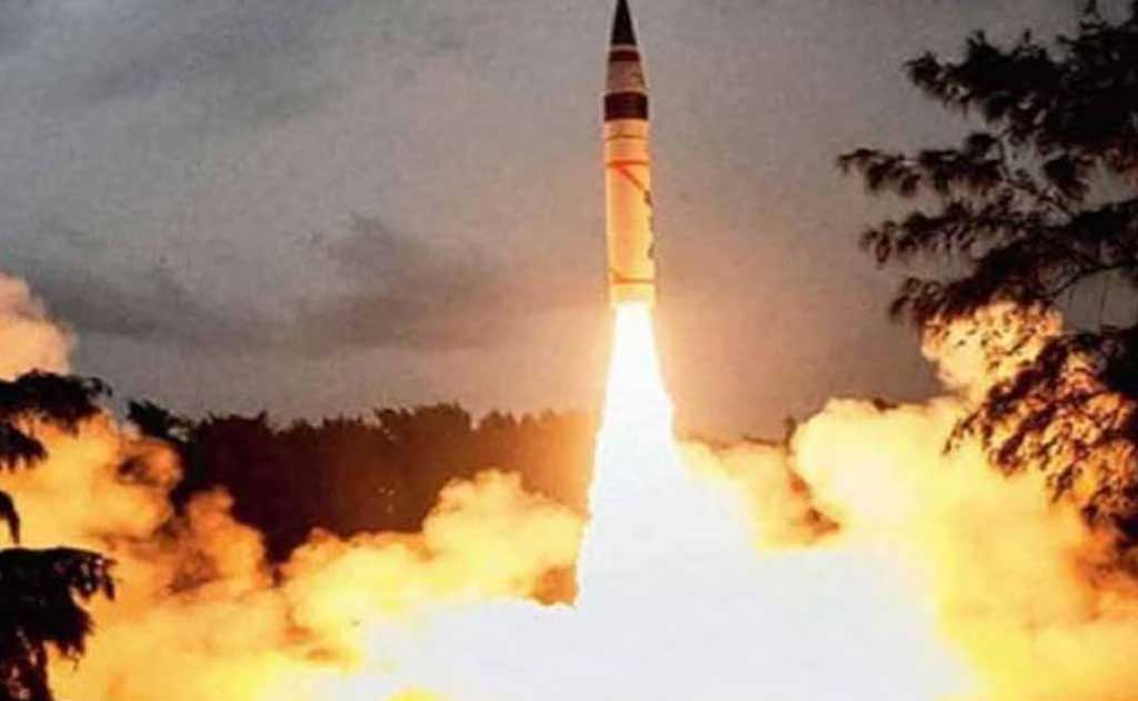 India’s Agni-5 Missile Test