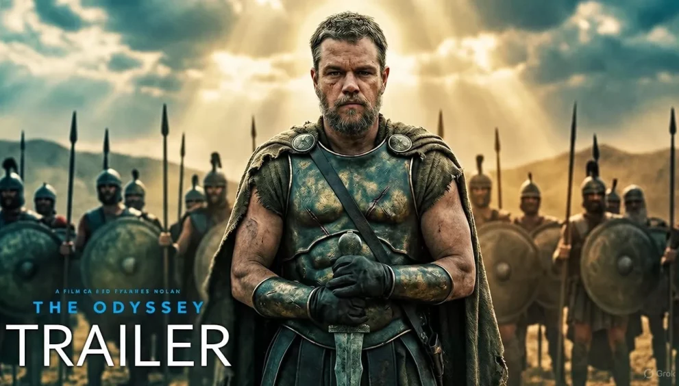 The trailer for Christopher Nolan’s The Odyssey (2026) delivers goosebumps. Matt Damon leads an epic journey—release date, cast, and story inside.