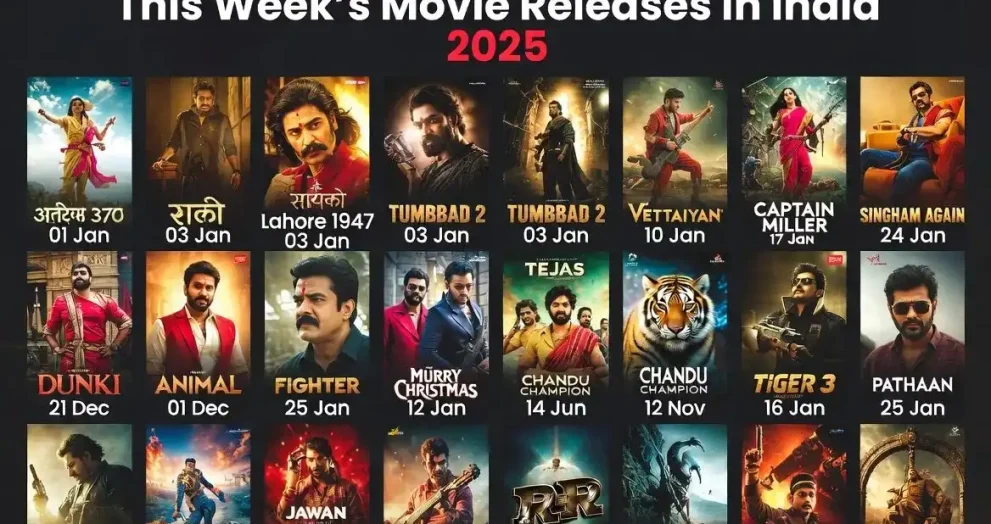 This Week’s Movie Releases in India: Full List