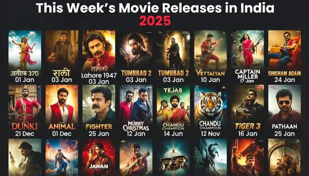 This Week’s Movie Releases in India: Full List