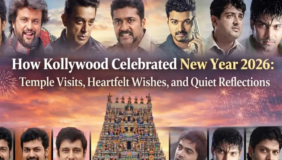 How Kollywood Celebrated New Year 2026: Temple Visits, Heartfelt Wishes, and Quiet Reflections