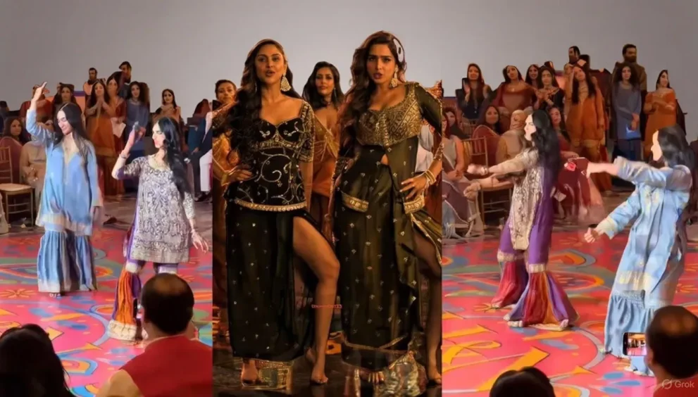 Pakistani Wedding Dancers Go Viral With Banned Bollywood Hit ‘Shararat’