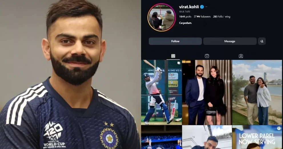 virat kohli instagram