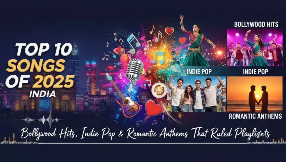 Top 10 Songs of 2025 in India: Bollywood Hits, Indie Pop & Romantic Anthems That Ruled Playlists
